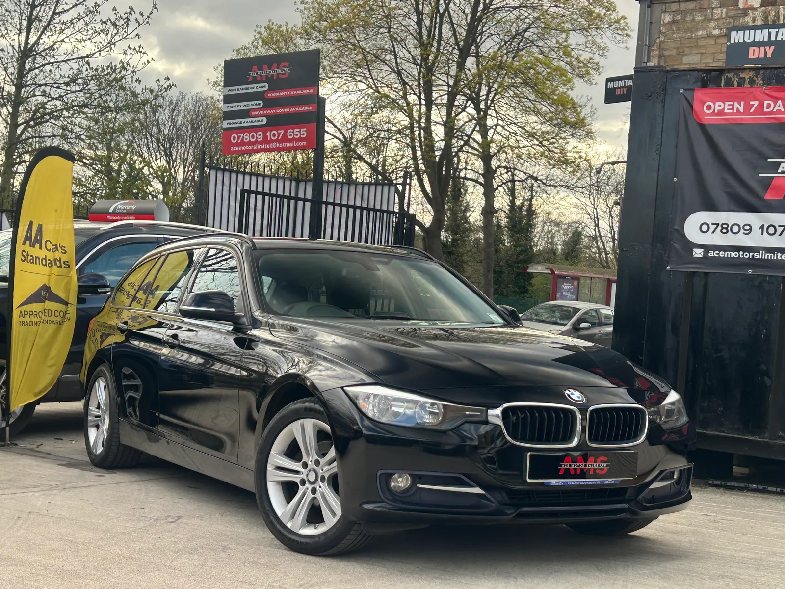 None bmw 318d sport touring 2 keys | automatic | service history £5,395... photo